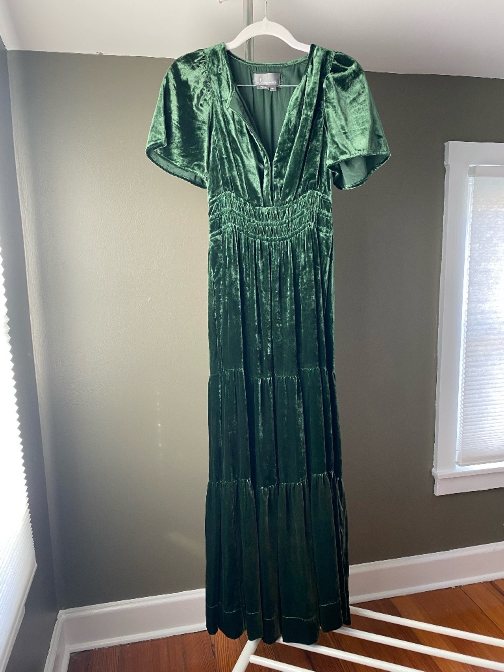 The Somerset Maxi Dress: Velvet Edition - Picture 6 of 10